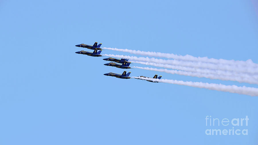 US Navy Blue Angels - 2022 AirShow Photograph by Scott Cameron