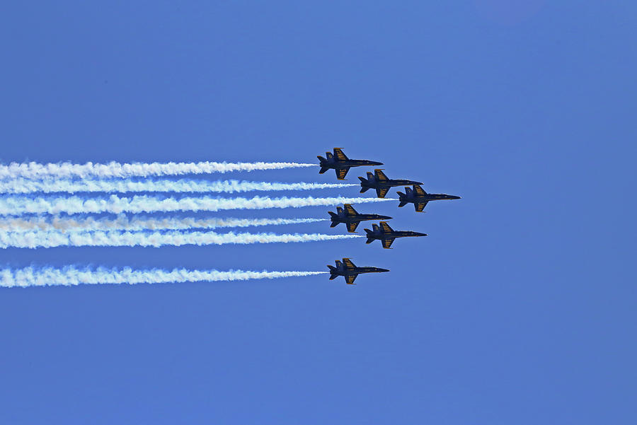 US Navy Blue Angels 3 Photograph by Judy Vincent