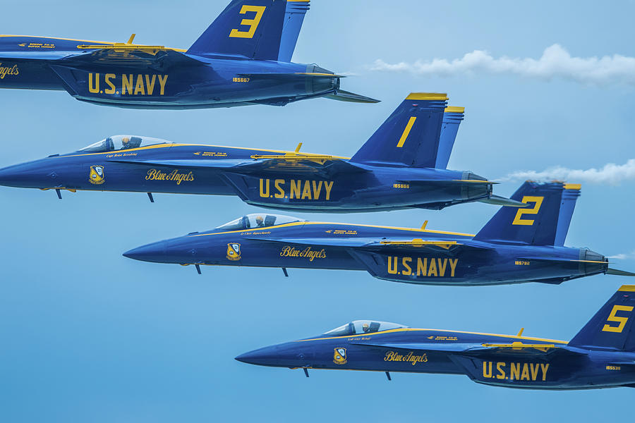 US Navy Blue Angels Photograph by David Long - Fine Art America