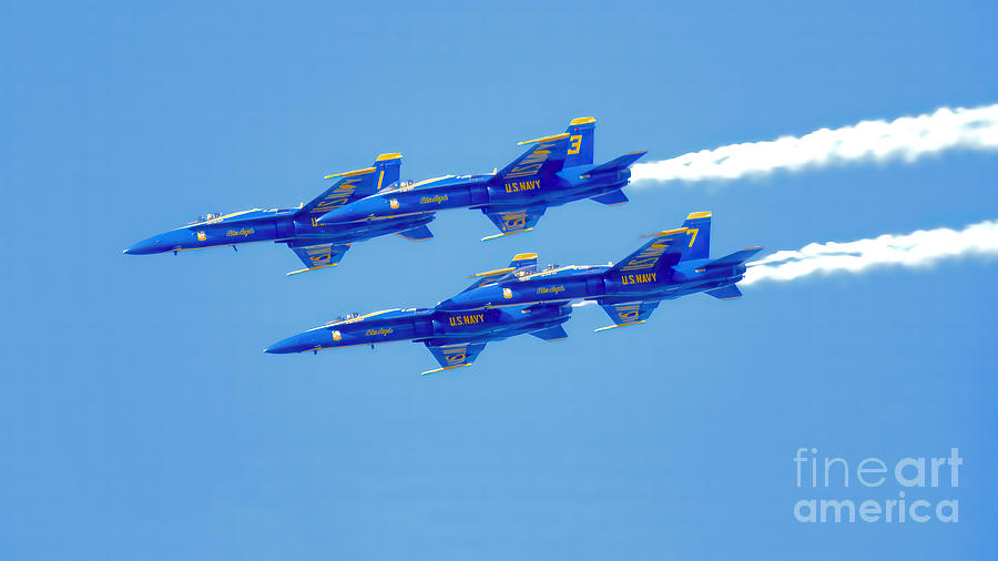 US Navy Blue Angels Photograph by Scott Cameron