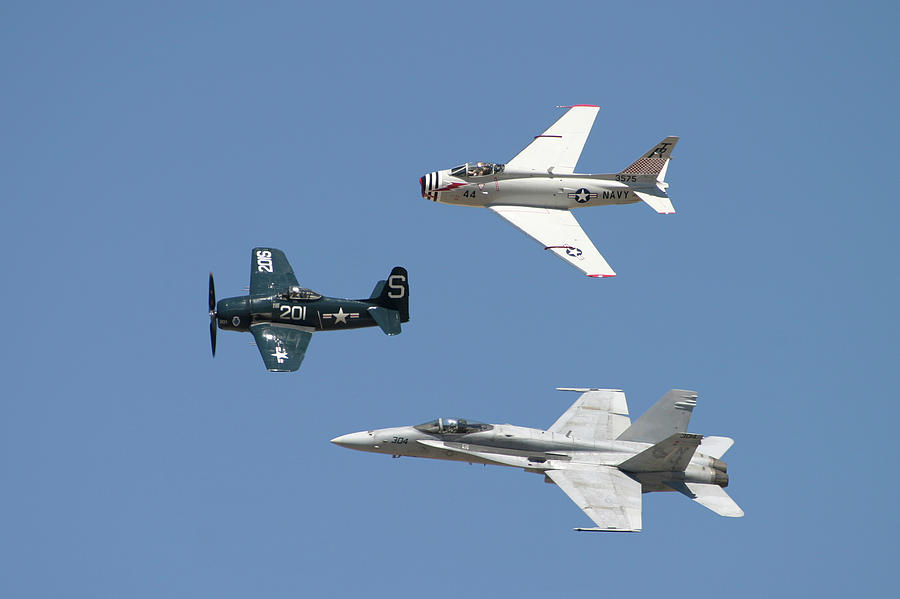 US Navy Legacy Flight Photograph by John Clark - Fine Art America