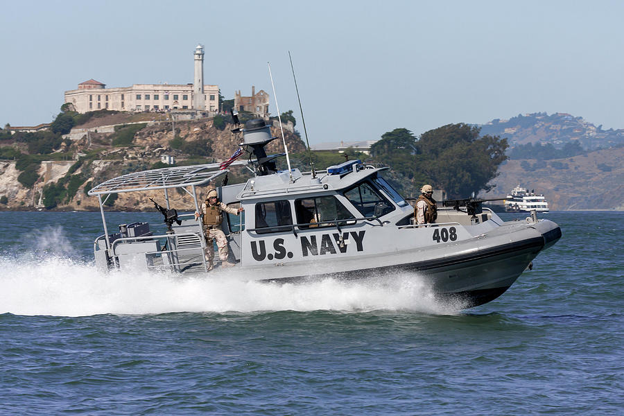 U.S. Navy Security Patrol Photograph by Rick Pisio