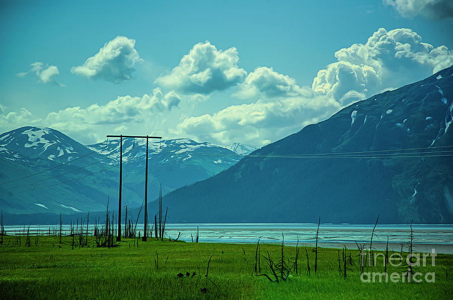 USA Alaska Road Hwy to Anchorage  Photograph by Chuck Kuhn