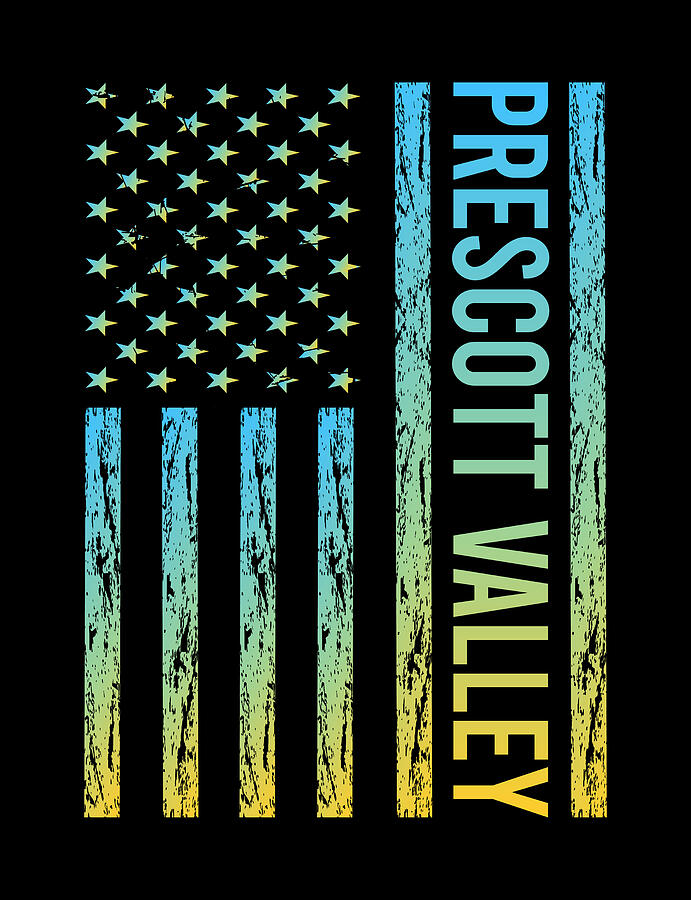 American Flag Digital Art - USA Flag - Prescott Valley by Colin Swift