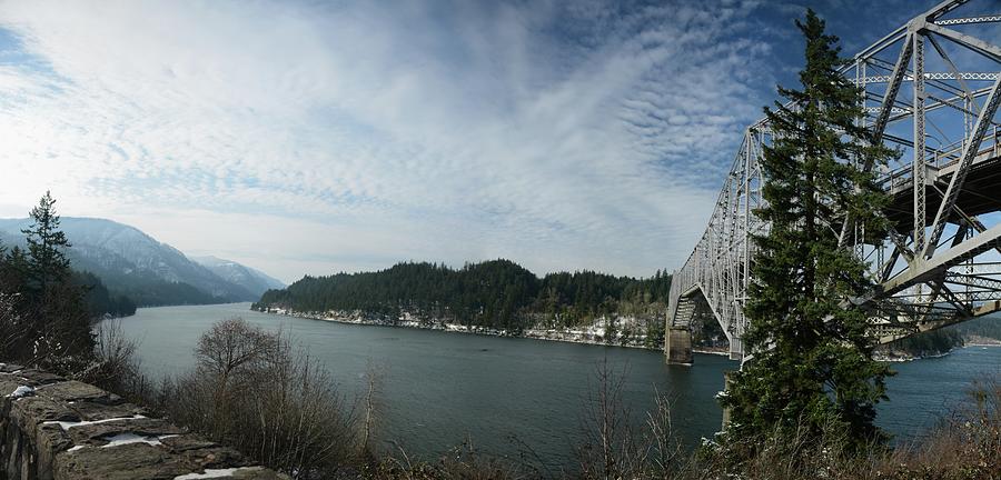 Portland Photograph - USA, Oregon, Columbia Gorge, Bridge of the Gods 4 by Maggy Marsh