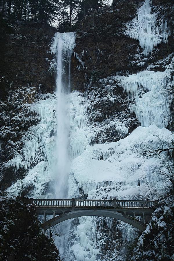 USA, Oregon, Columbia Gorge , Multnomah Falls 7 Photograph by Maggy Marsh