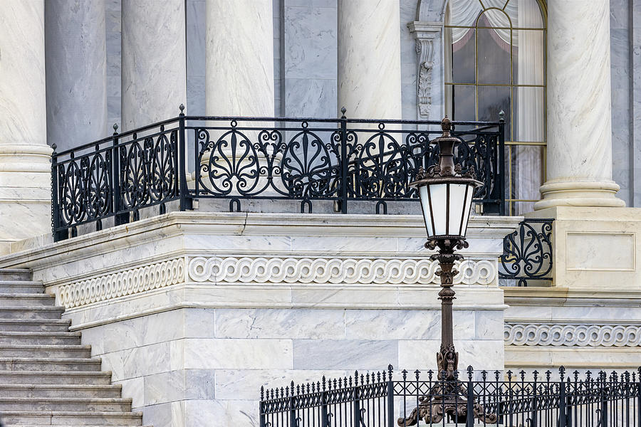 USA Senate Building  Photograph by Susan Candelario