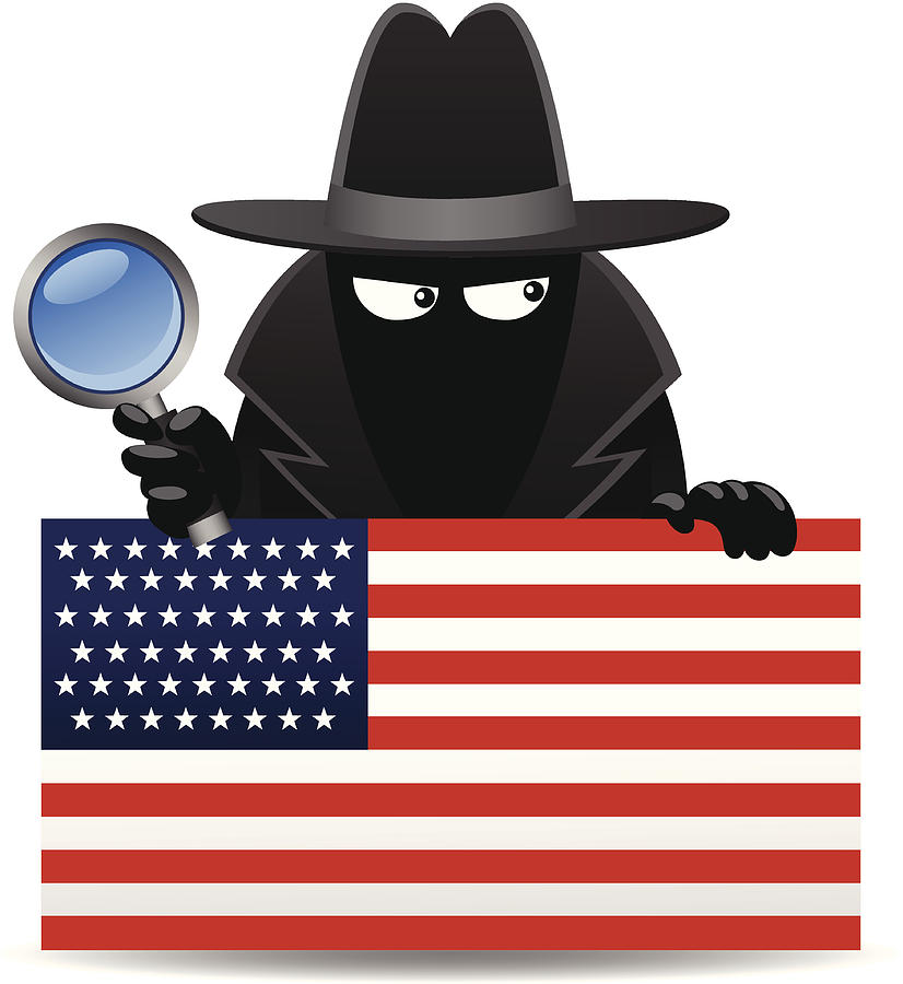USA Spy Drawing by Agustinc