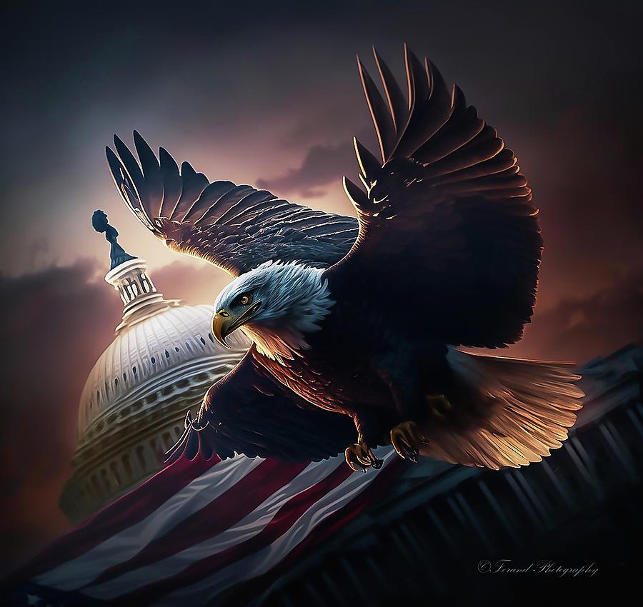 USA Strong Photograph by Debra Forand
