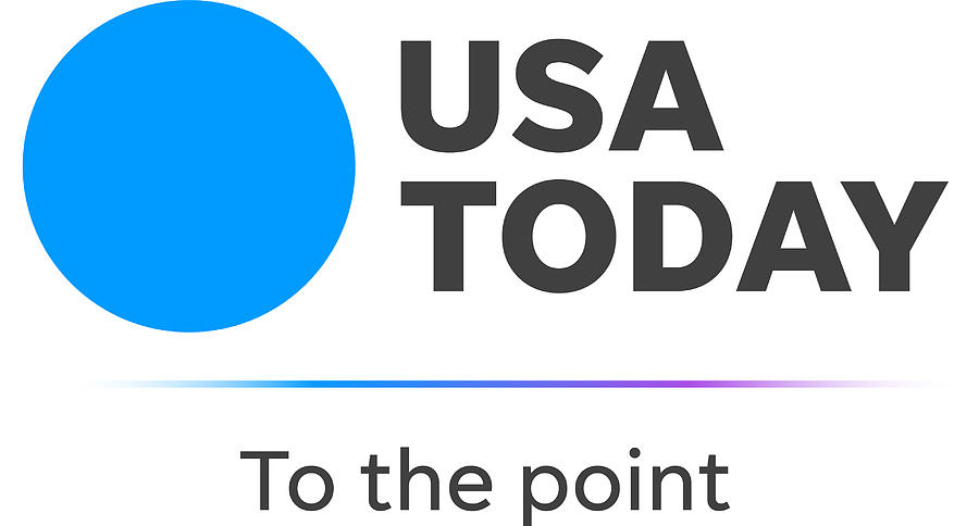 USA TODAY To the Point Logo Digital Art by Gannett