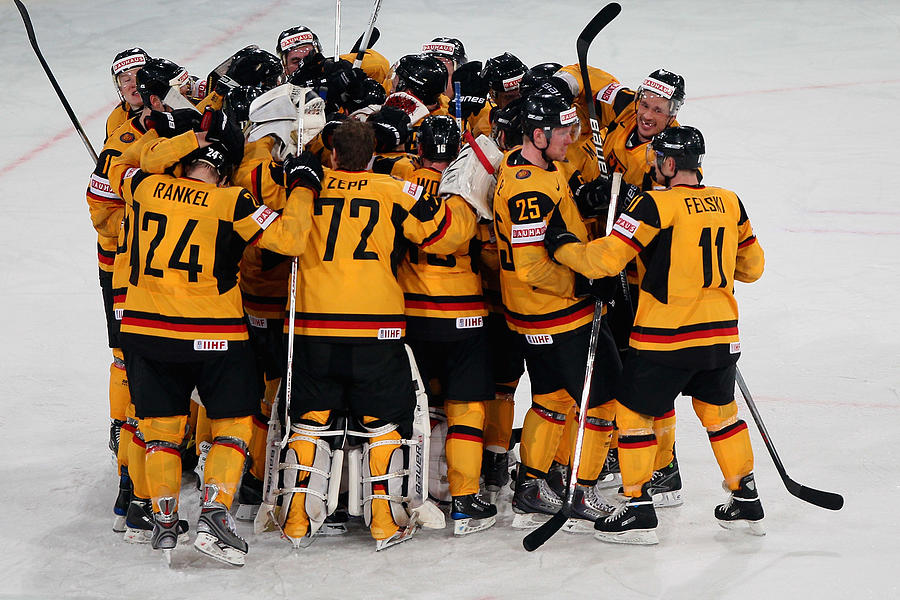 USA v Germany - 2010 IIHF World Championship Photograph by Christof Koepsel