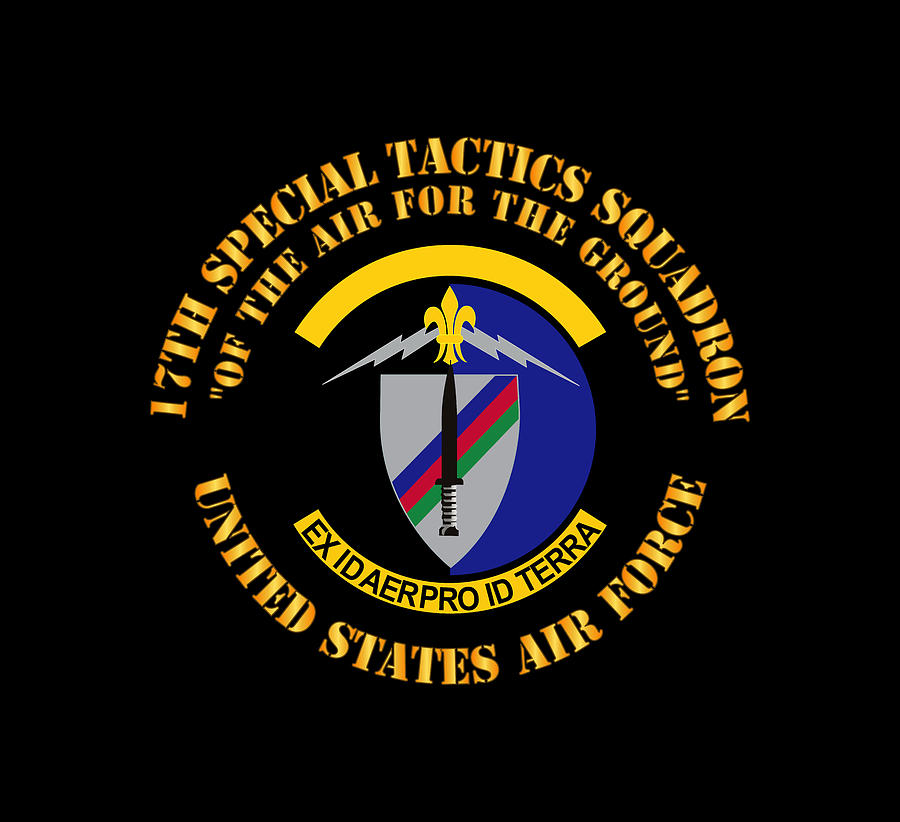 USAF - 17th Special Tactics Squadron Digital Art by Tom Adkins - Pixels