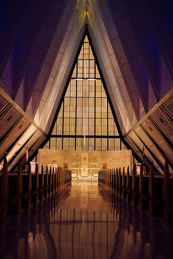 USAF Academy Chapel Photograph by Amy Barnes - Fine Art America