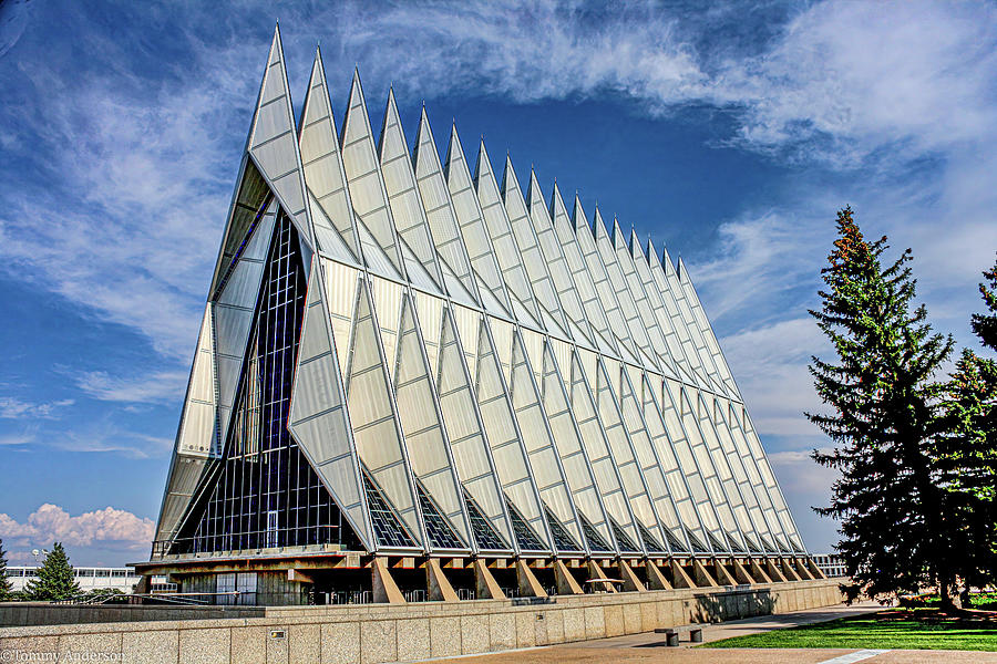 USAF Academy Chapel Photograph by Tommy Anderson