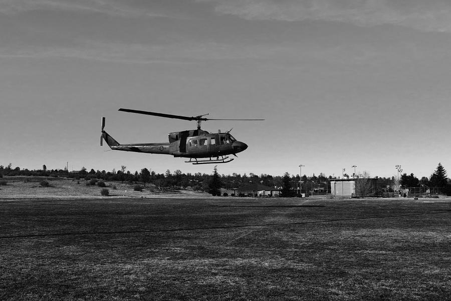 USAF Huey Landing at ERAU Prescott 2022 Photograph by Hunter Hourany ...