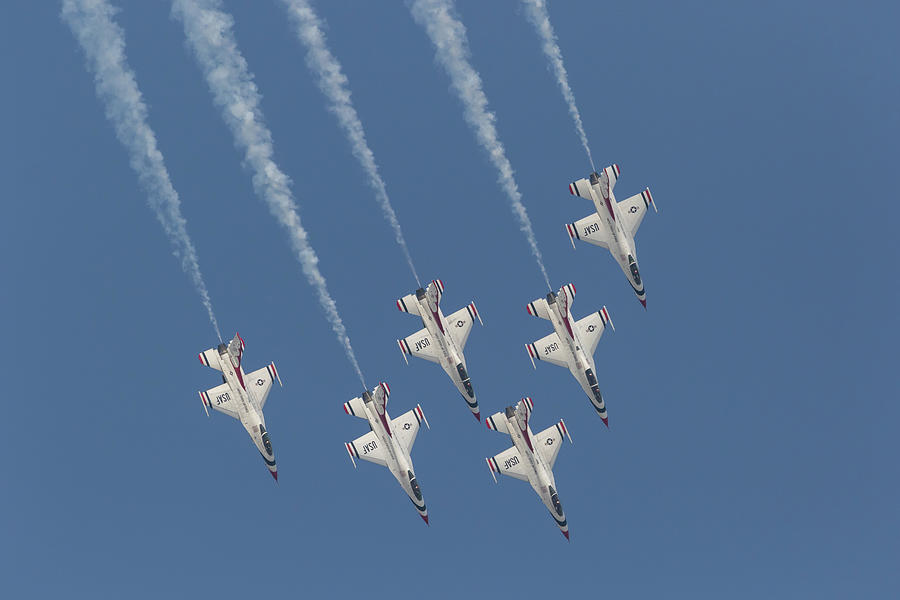 USAF Thunderbirds 3 Photograph by Randy Robbins