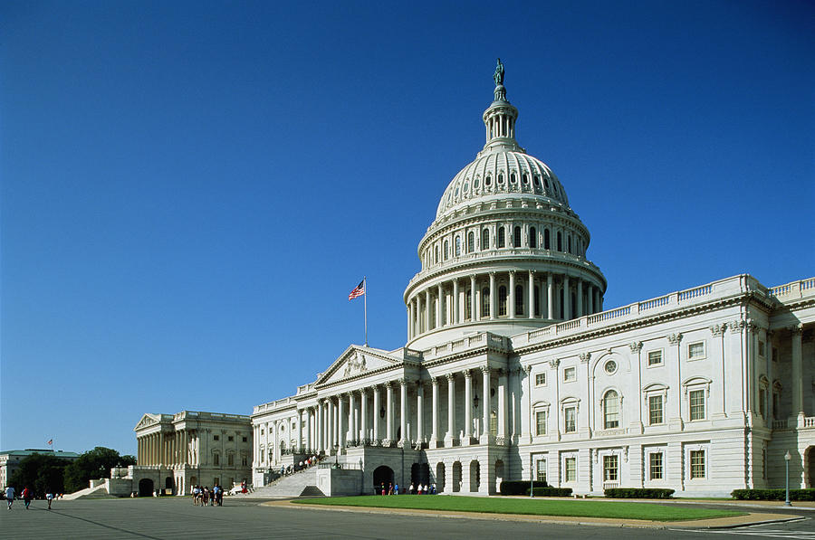USA,Washington DC,Capitol Building, Photograph by Doug Armand