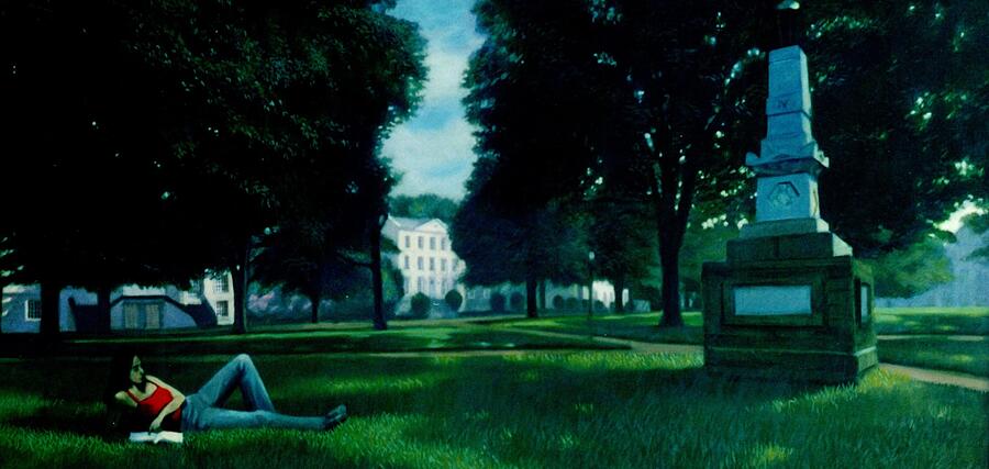 USC Horseshoe 1985 Painting by Blue Sky USC Horseshoe 1985 Painting by Blue Sky