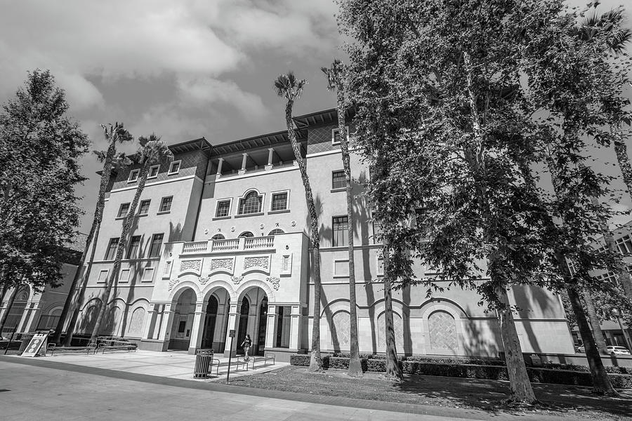 USC School of Cinematic Arts Side  Photograph by John McGraw