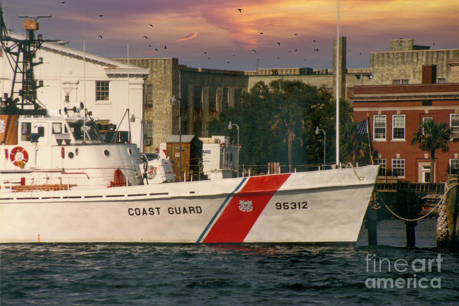 USCG Coast Guard Cutter WPB 95312 Photograph by Dale Powell