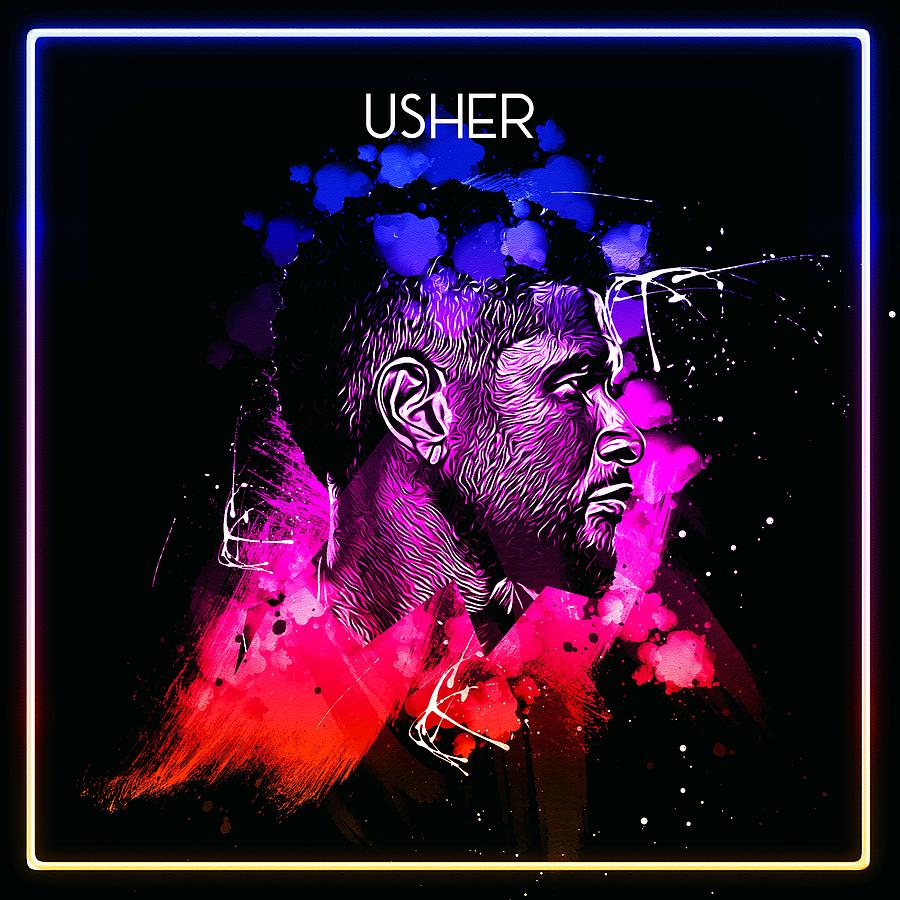 Usher Drawing by Leonardo Lillian | Fine Art America