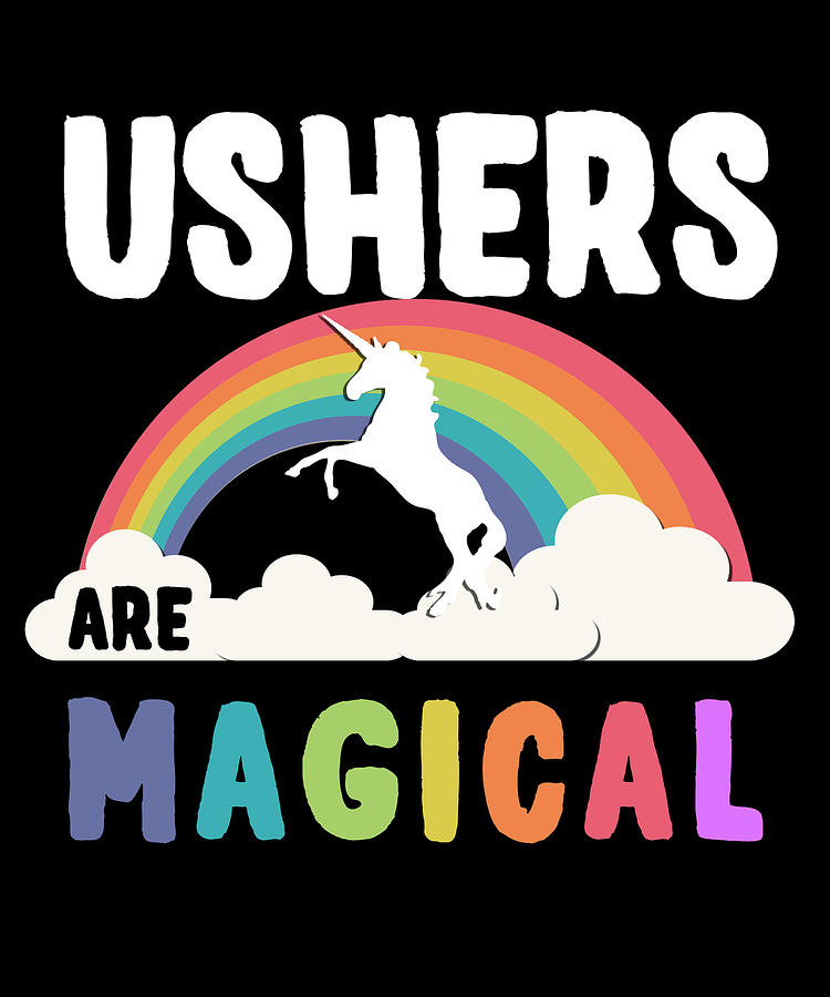 Ushers Are Magical Digital Art by Flippin Sweet Gear