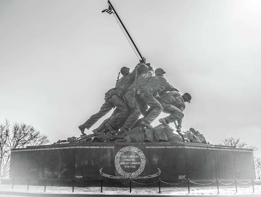 USMC Memorial Washington, DC Photograph by Scott McGuire