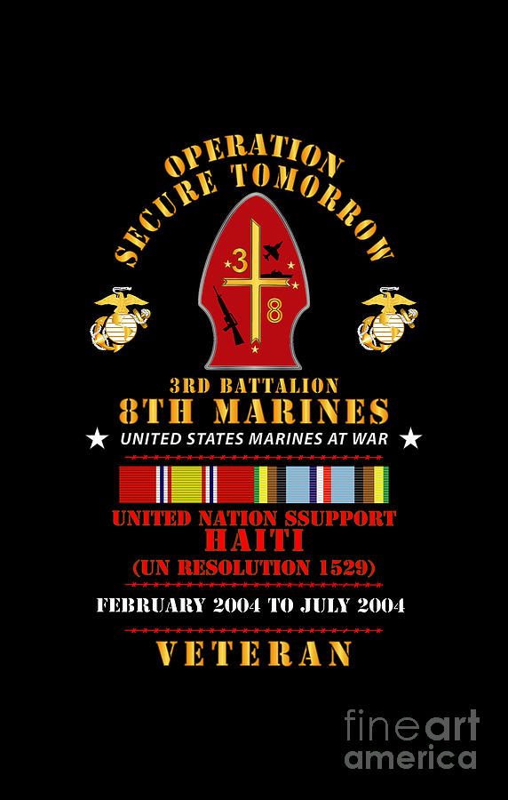 USMC - Operation Secure Tomorow - 3rd Bn, 8th Marines - w Haiti - 2004 ...