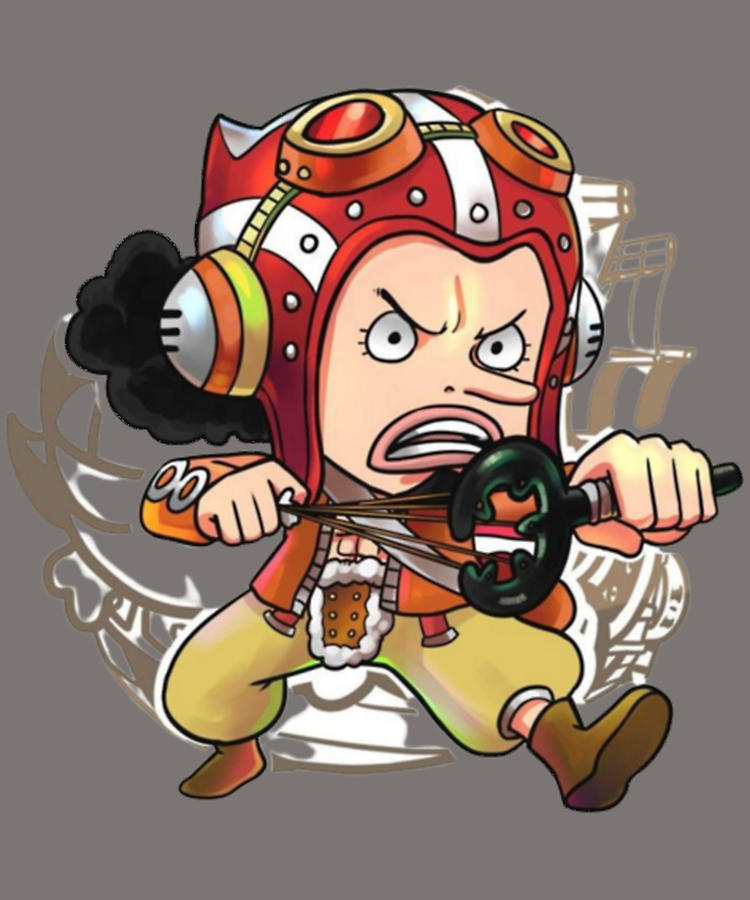 Usopp Chibi one piece Digital Art by Phai Bui - Fine Art America