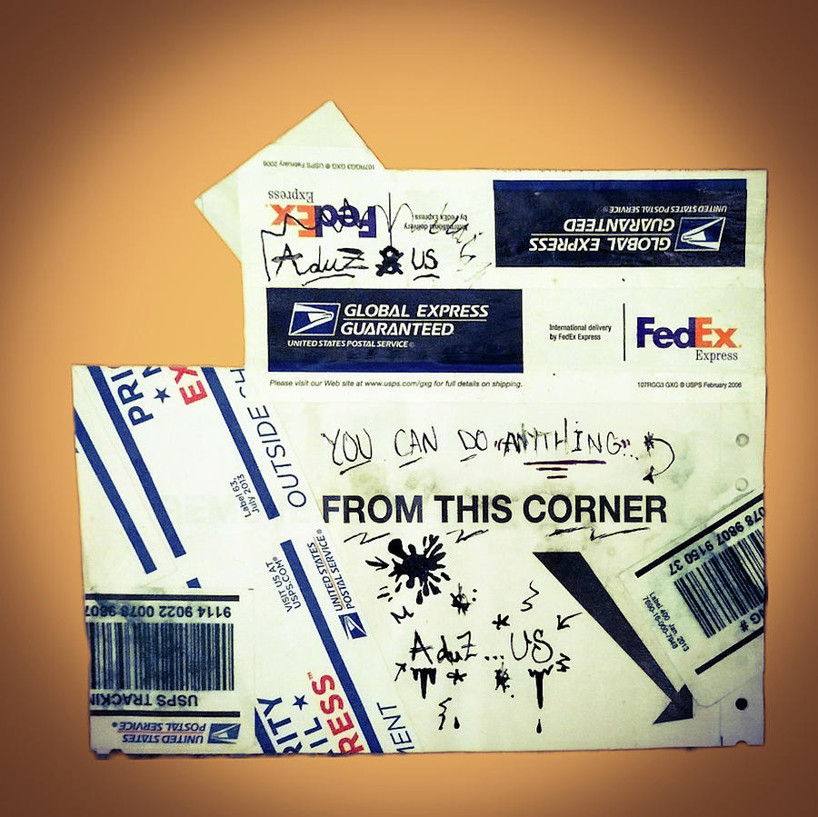 USPS AduZ...Us Mixed Media by Austin Haltiwanger Pixels