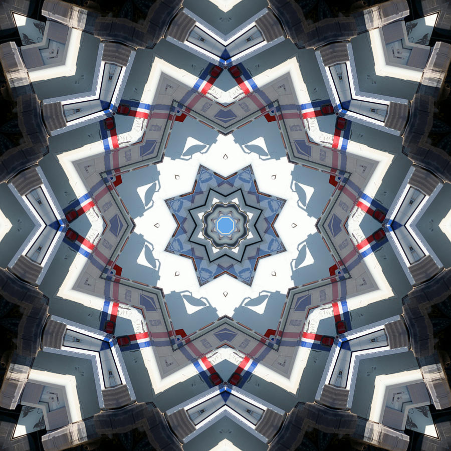 USPS Kaleidoscope - Abstract - No. 1 Photograph by Nikolyn McDonald