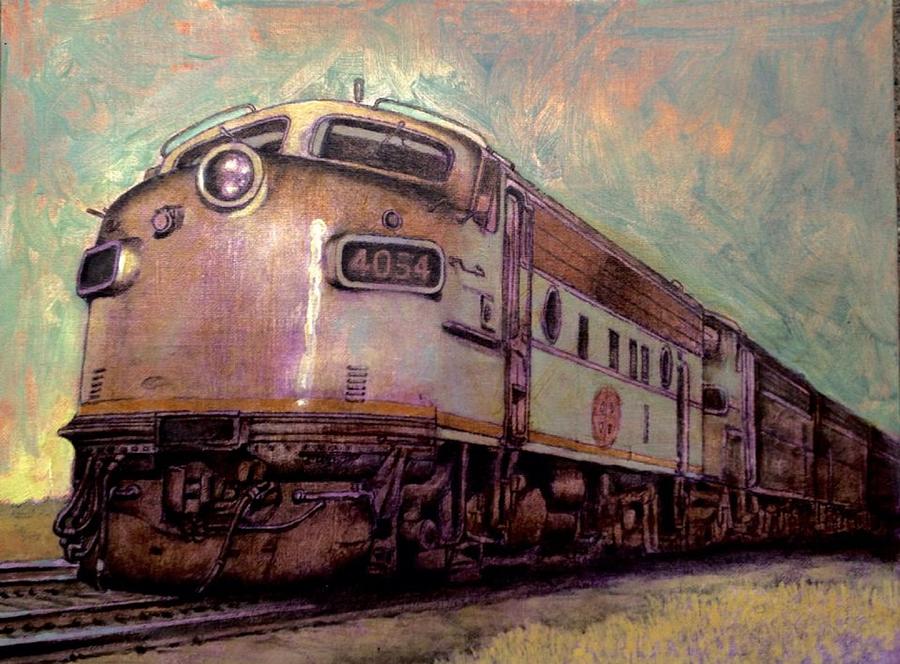 Impressionism Painting - Usrr by Steven Knotts