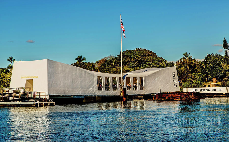 USS Arizona Memorial Photograph by Jon Burch Photography