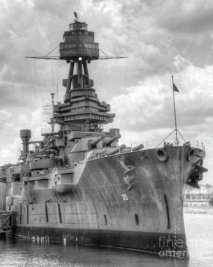 USS Battleship Texas Photograph by John Kain