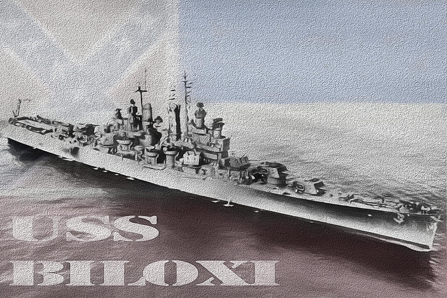 USS Biloxi Photograph by JC Findley