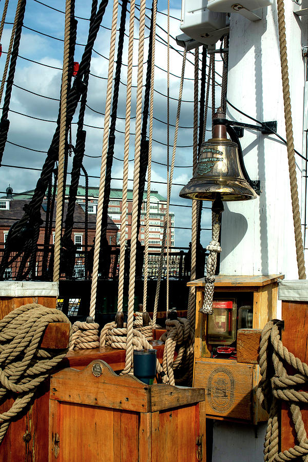 USS Constitution Bell Photograph by Ivete Basso Photography