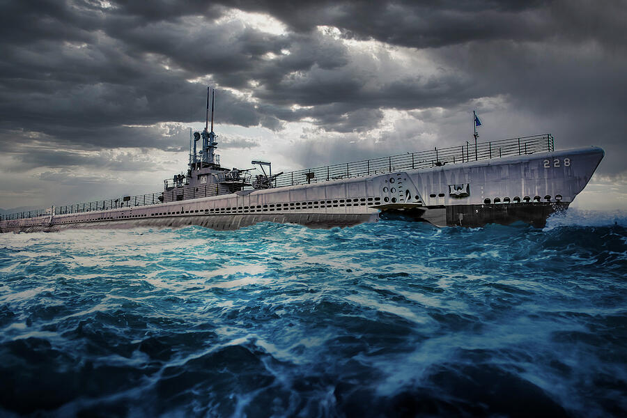 USS Drum Photograph by Chris Smith