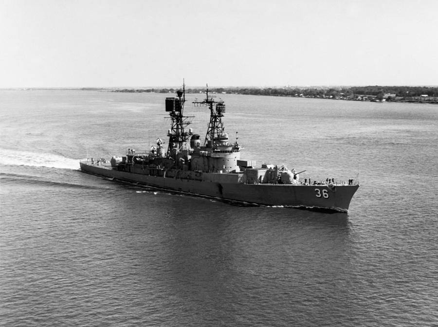 USS John S. McCain - 1969 Photograph by War Is Hell Store