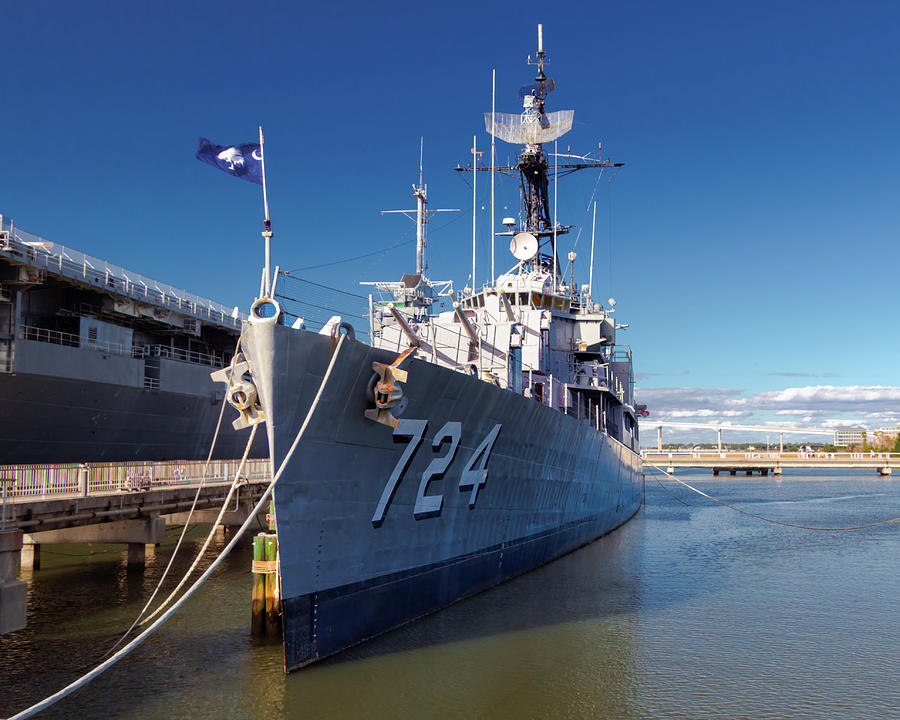 USS Laffey 724 Photograph by Norma Brandsberg