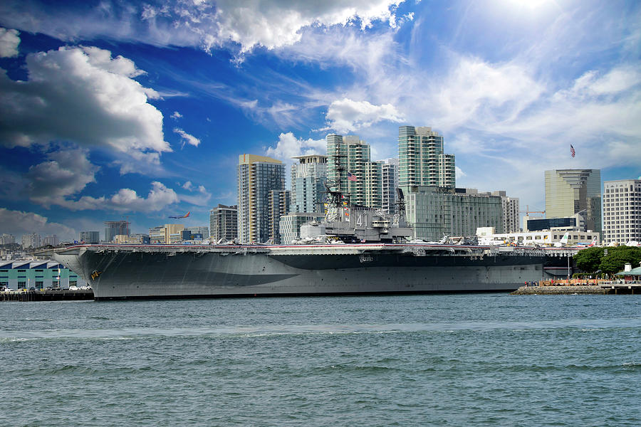 USS Midway Photograph by Chris Smith