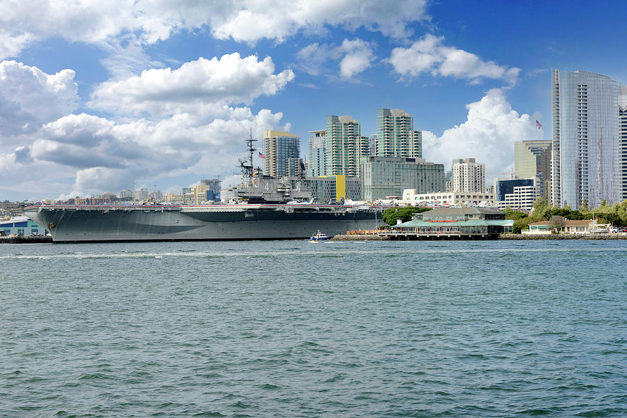 USS Midway San Diego Photograph by Chris Smith