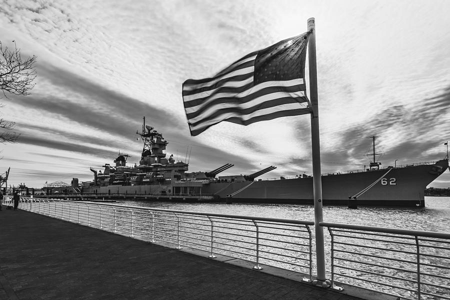 USS New Jersey Photograph by Kevin Plant