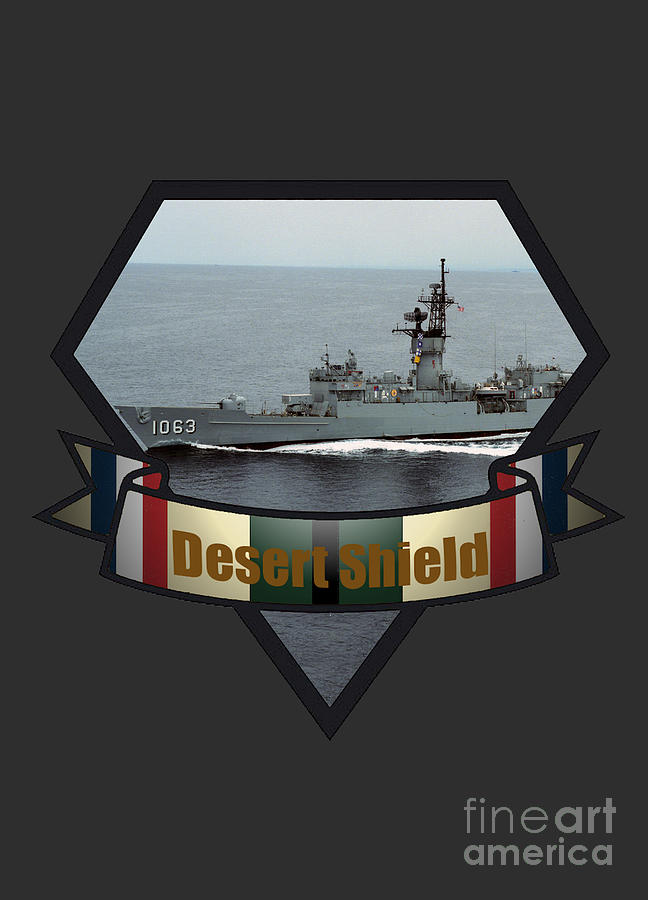USS Reasoner Digital Art by Bill Richards