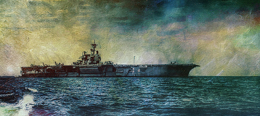 USS Saratoga CVA-60 Photograph by Reynaldo Williams
