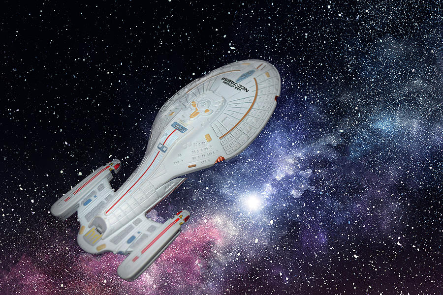 USS Voyager / NCC-74656 Photograph by Richard Norman - Fine Art America