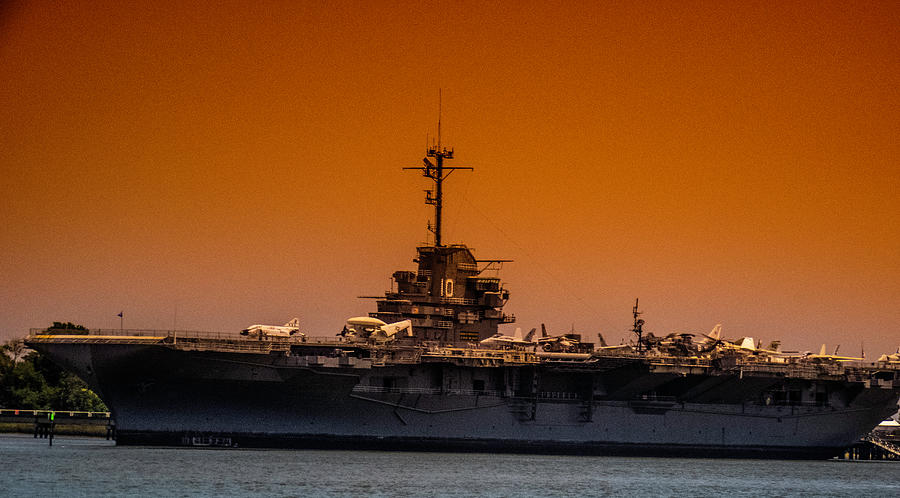 Uss Yorktown Photograph by Christopher Kakavitsas | Fine Art America