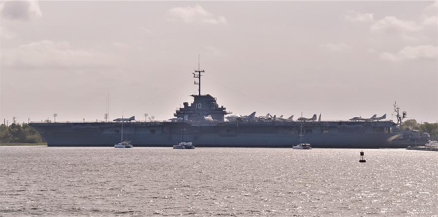 - USS Yorktown is a World War II -Charleston SC Photograph by THERESA ...