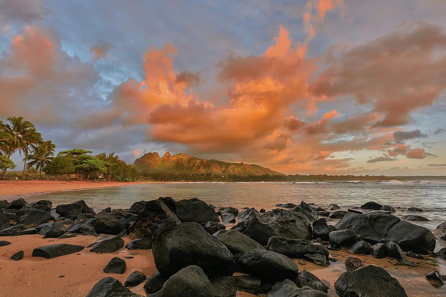 Usual Sunrise in Kauai Photograph by Jon Glaser