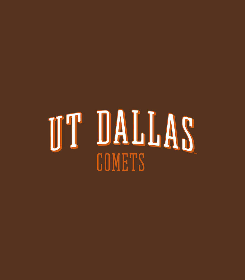 Dallas Digital Art - Ut Dallas Comets Ncaa Rylutd07    Hoodie by Loukao Astri