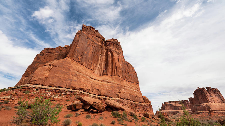 Utah Arches Courthouse Tower 1 Photograph by William Kennedy